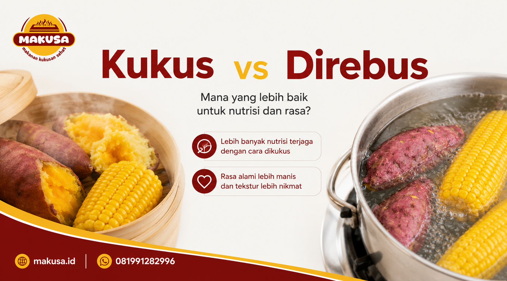 Dikukus vs Direbus: Mana yang Lebih Sehat untuk Tubuh Anda?